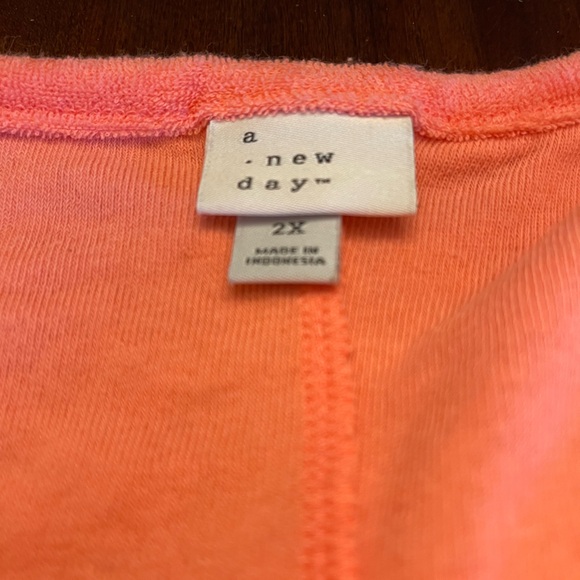 Women's Terry Tank Dress - a New Day - Plus Swim Cover Up - Picture 6 of 8